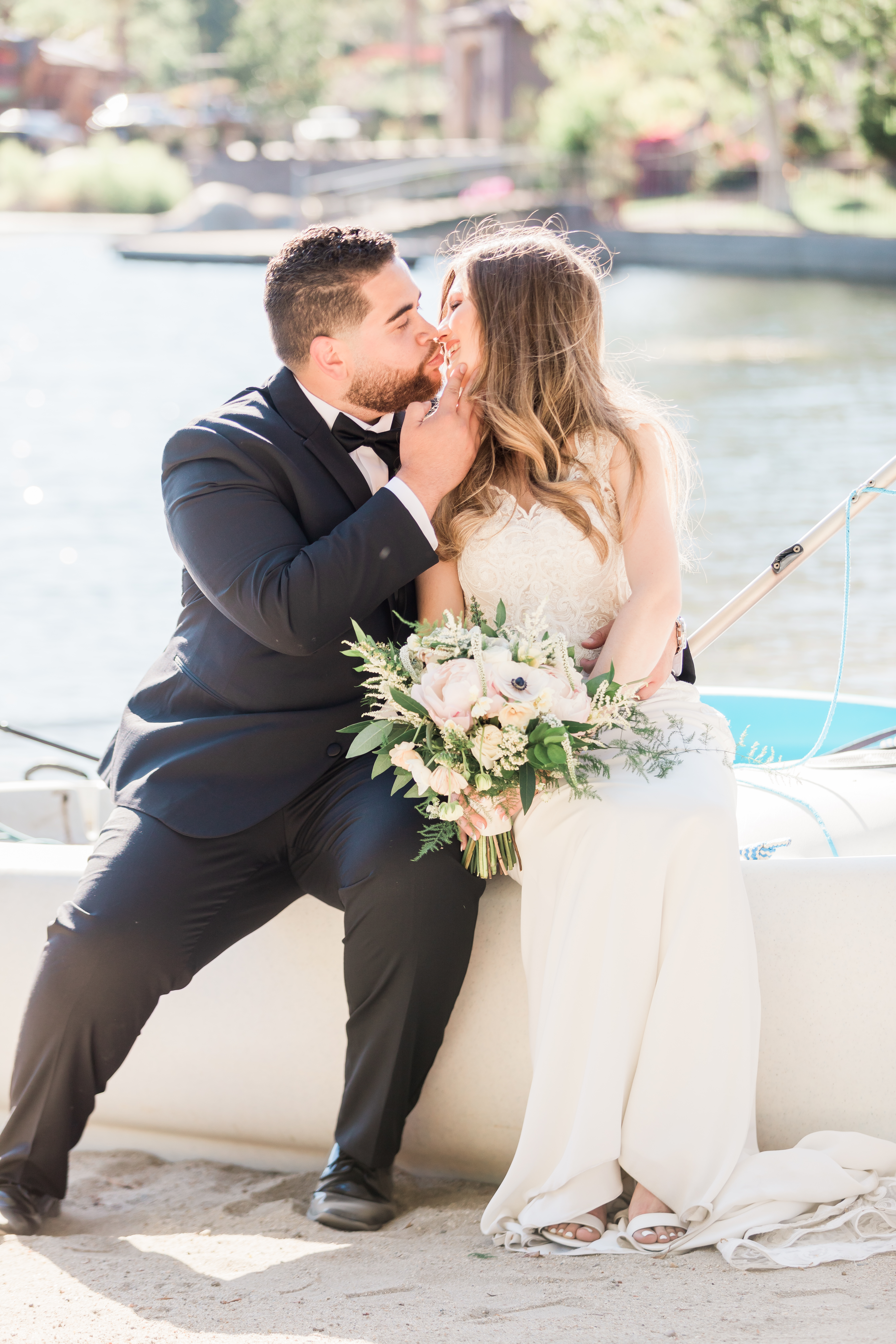 San Diego wedding photography — romantic sunset portraits