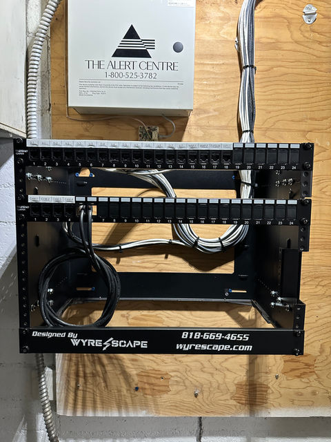 Subpanel Rack Structured Cabling Service