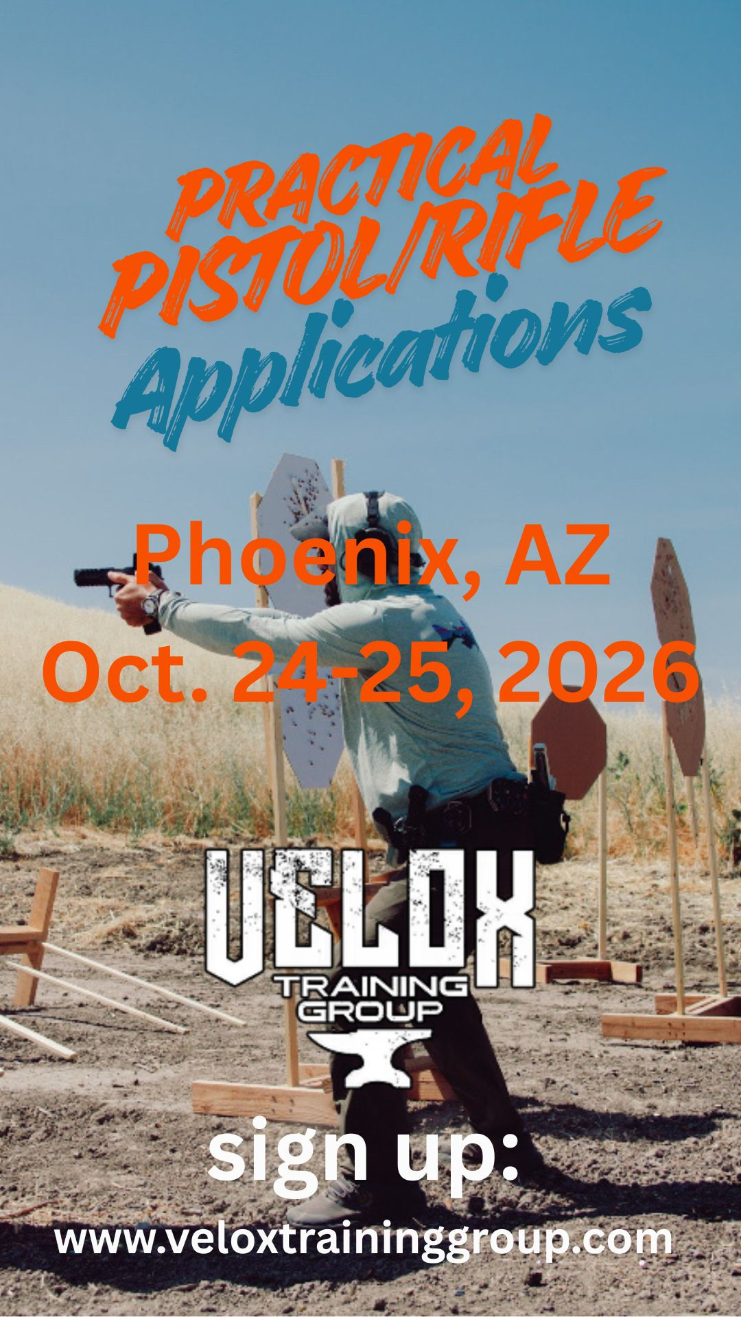 Prac. Pistol/Rifle App. - Phoenix, AZ - Oct. 24-25, 2026