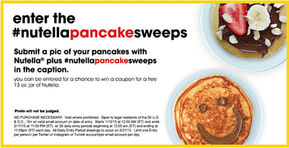 Nutella Sweepstakes