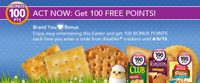 Kellogg's Family Rewards Bonus Points