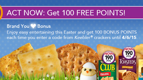 Kellogg's Family Rewards Bonus Points