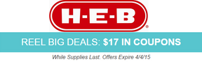New HEB printable coupons!!