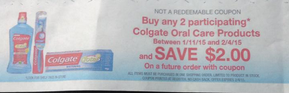 Better than FREE Colgate Toothbrushes continues at Kroger
