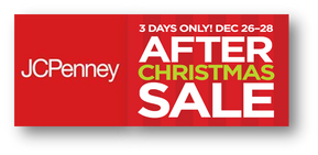 JCPenney After Christmas Sale