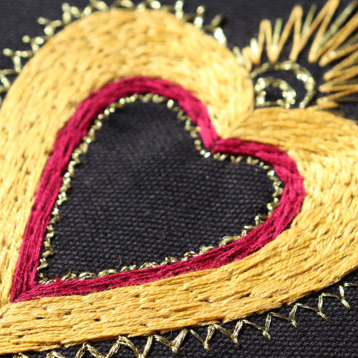 Thumbnail: GOLDEN HEART | 15 cm ø