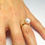 Thumbnail: Cultured Pearl Gold Ring - Featuring High Grade AAA Natural 9mm Pearl