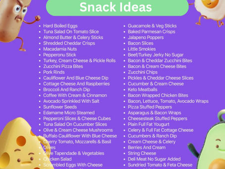 56 Low Carb Snack Ideas