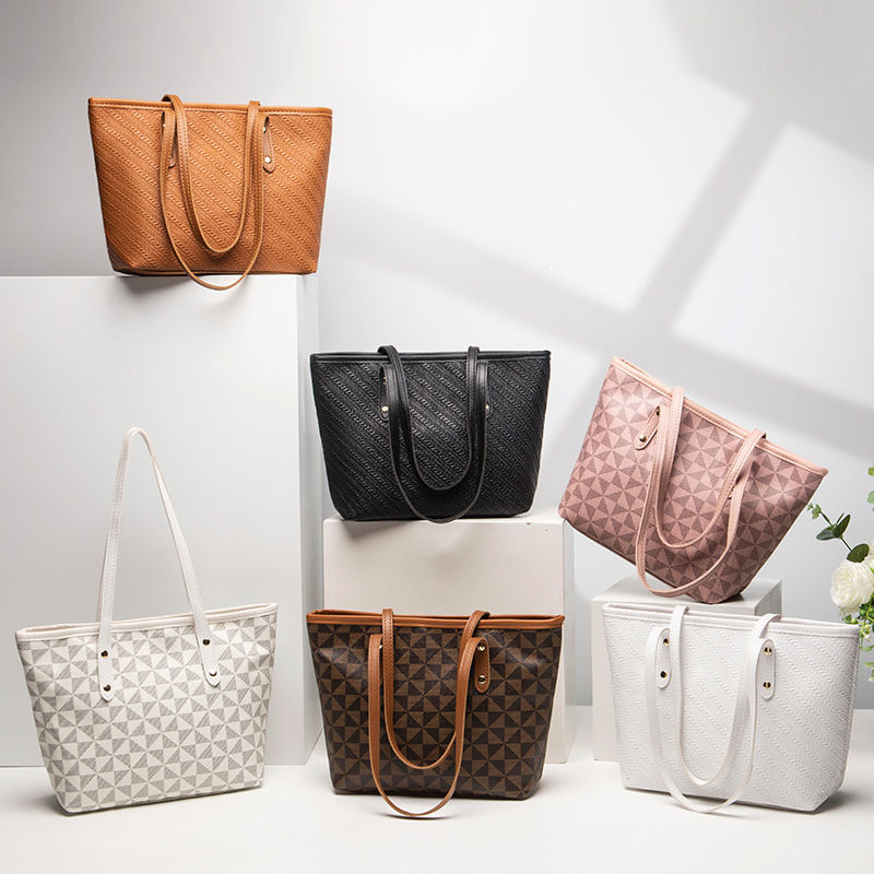 Damentasche, Tasche für Damen, 2023, neue geprägte Blumenhandtasche, Einkaufst