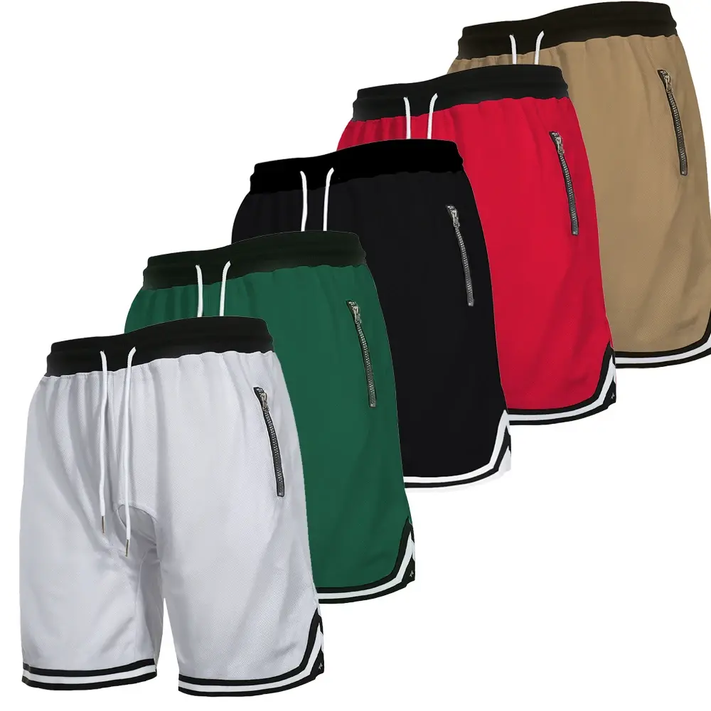 Herren Sport Basketball Shorts Mesh schnell trocknen Fitness Fitness Shorts Somm
