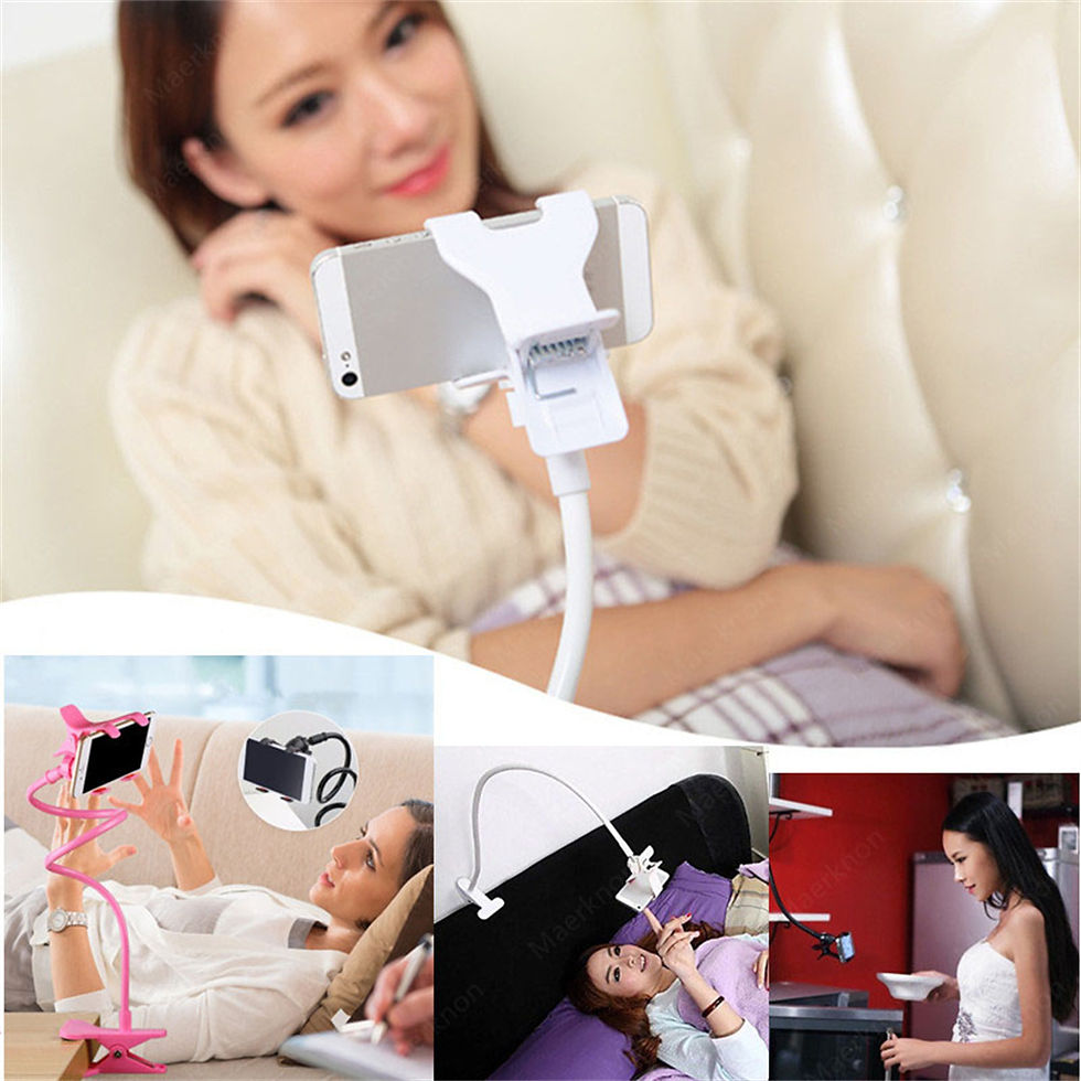 Miniaturbild: Flexible Handy Clip Tragbare Faul Halterung Handy Halter Bett Desktop Ständer U