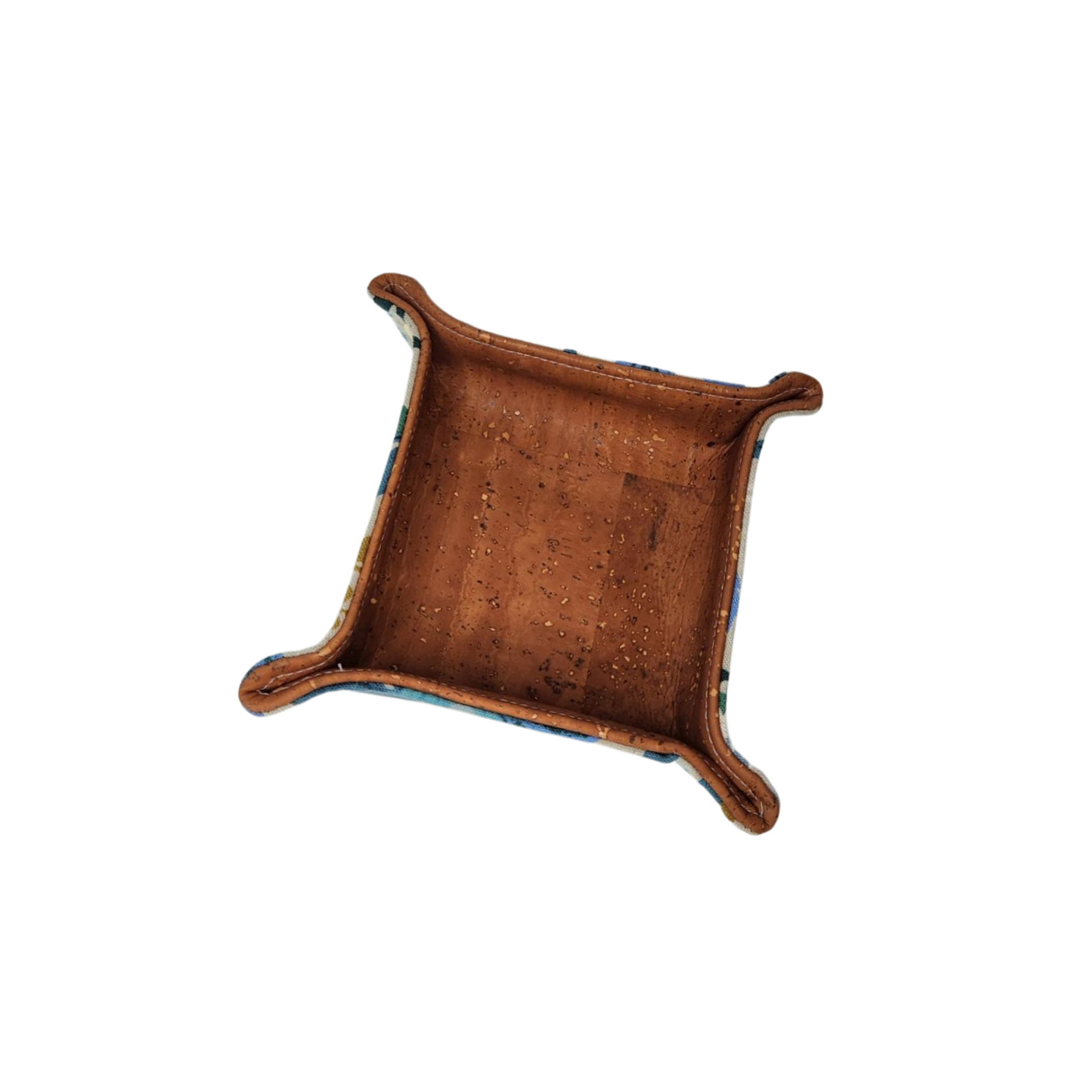 Small CROCUS Tray - Blue Rosa (Canvas)