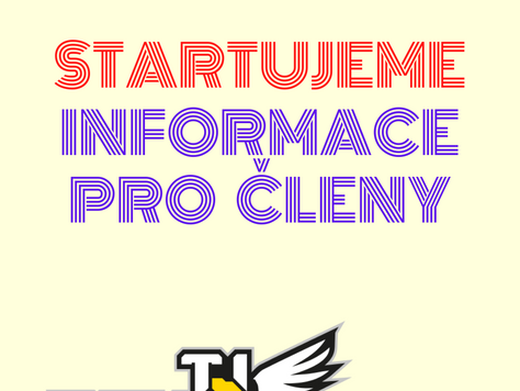 Informace pro členy oddílu a nováčky