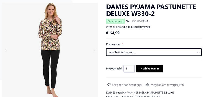 pyjama online kopen