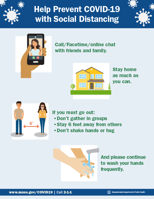 Town of Stoneham Provides Social Distancing Guidance Update 4/1/20