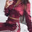 Thumbnail: Fashion Stripe Print Cropped Drawstring Pantsuit