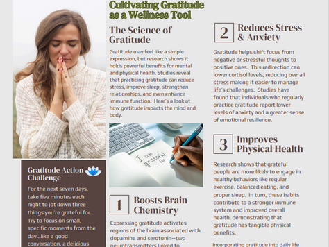 The Power of Gratitude