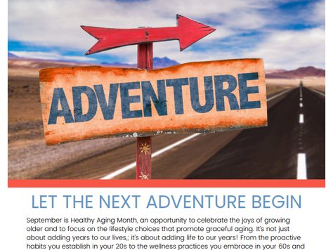 Let the Next Adventure Begin