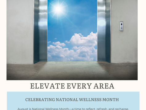 Balance = Well Being.