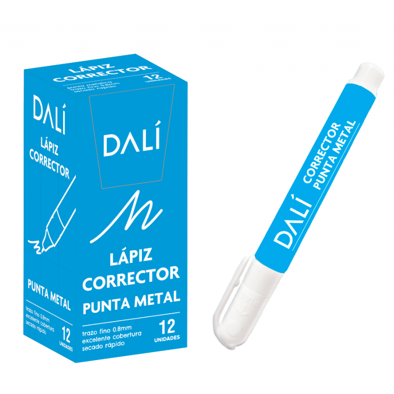 Corrector en lápiz de punta metálica DALI