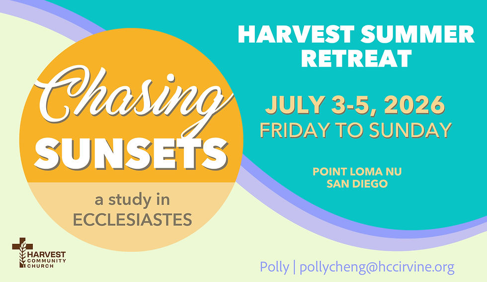 Harvest Summer Retreat