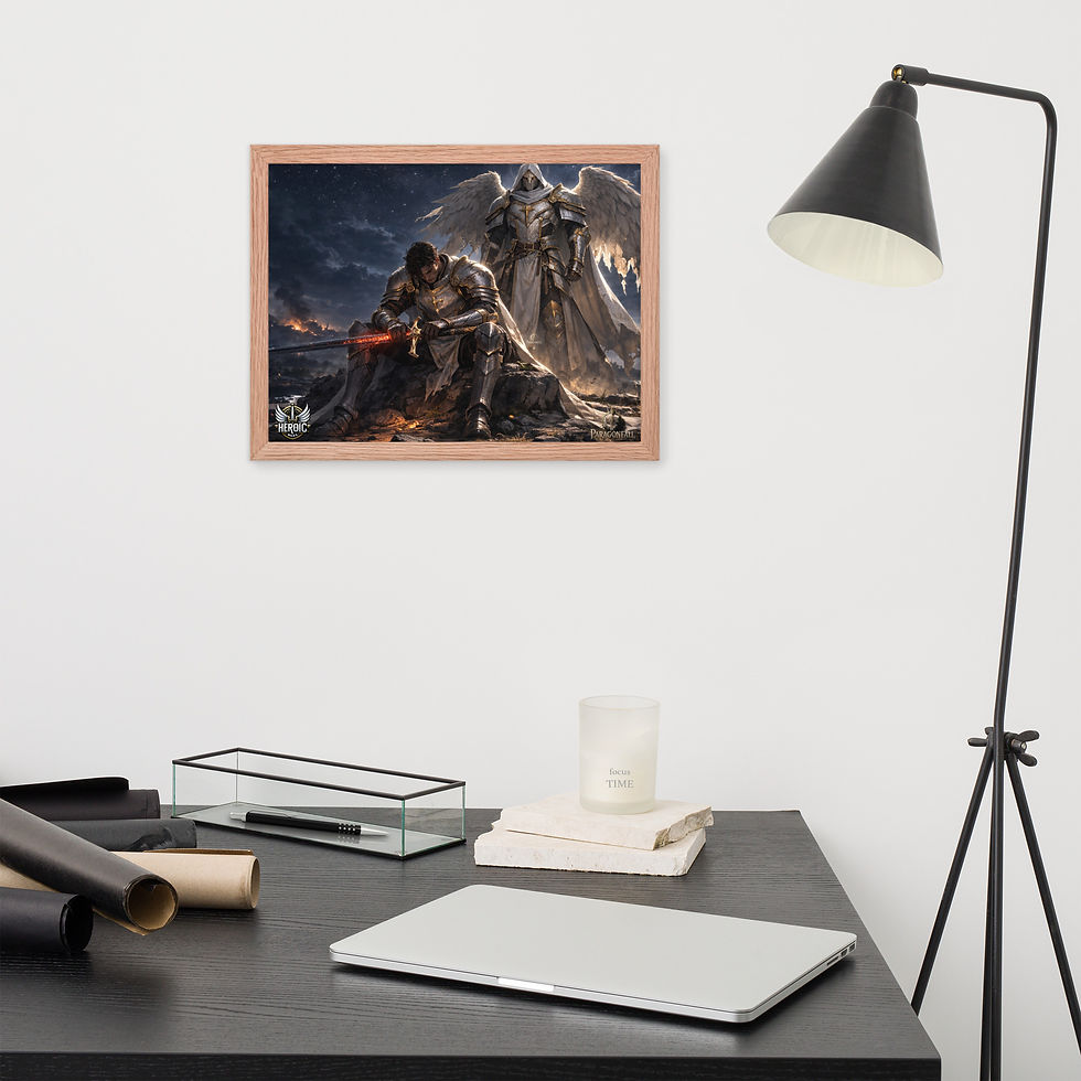 Thumbnail: Framed poster