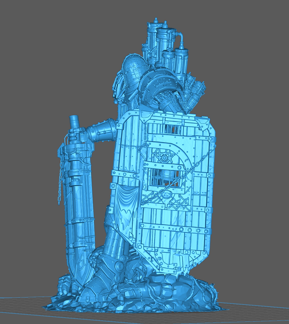 Thumbnail: Aethervault Warden 3D Model STL