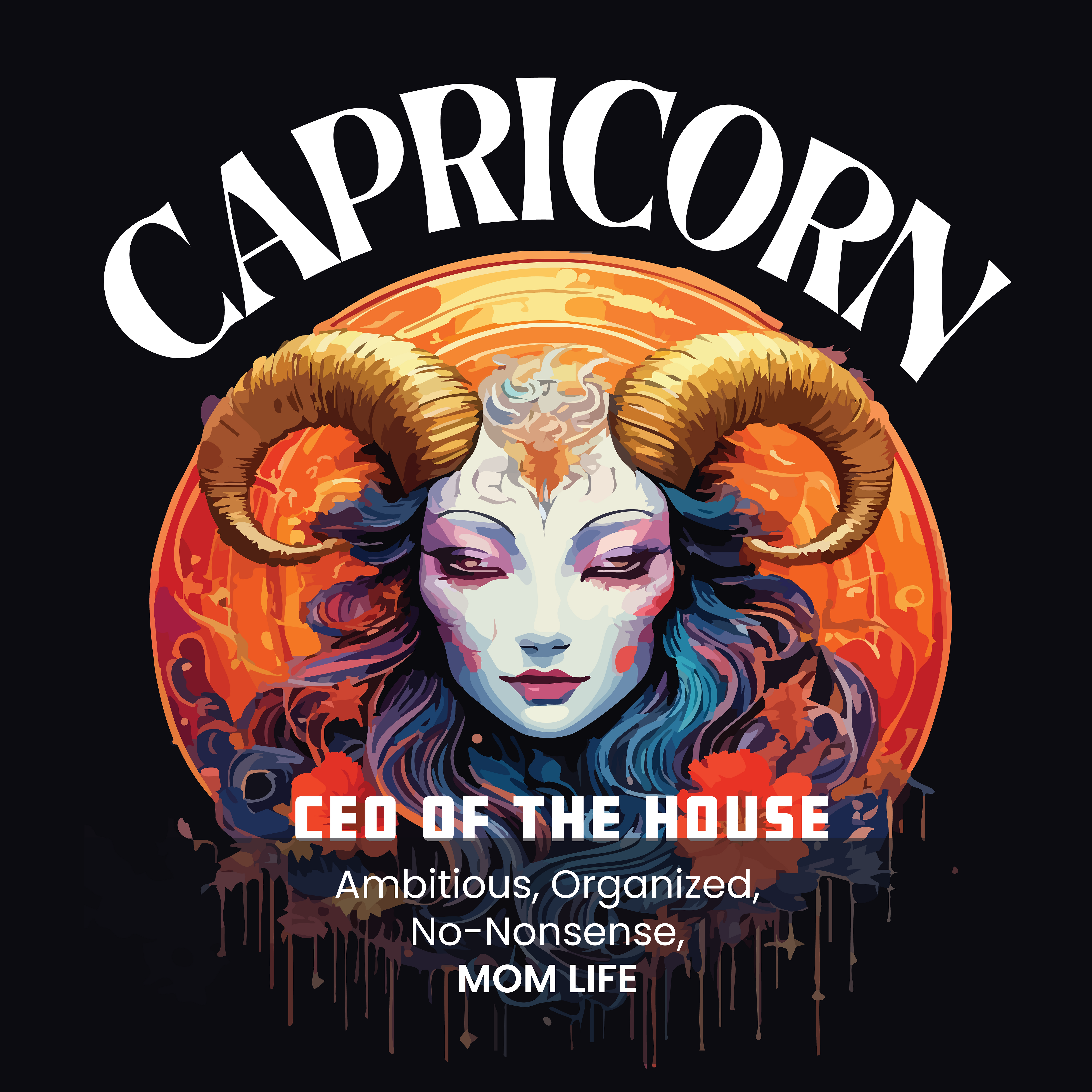 Capricorn Woman T-shirt Graphic