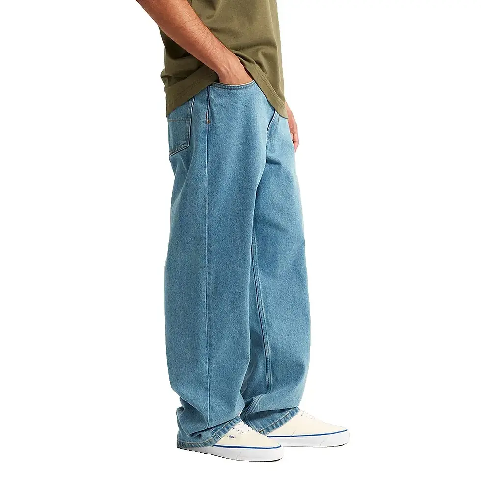 Miniature : CHECK LOOSE DEMIN BLEU CLAIR