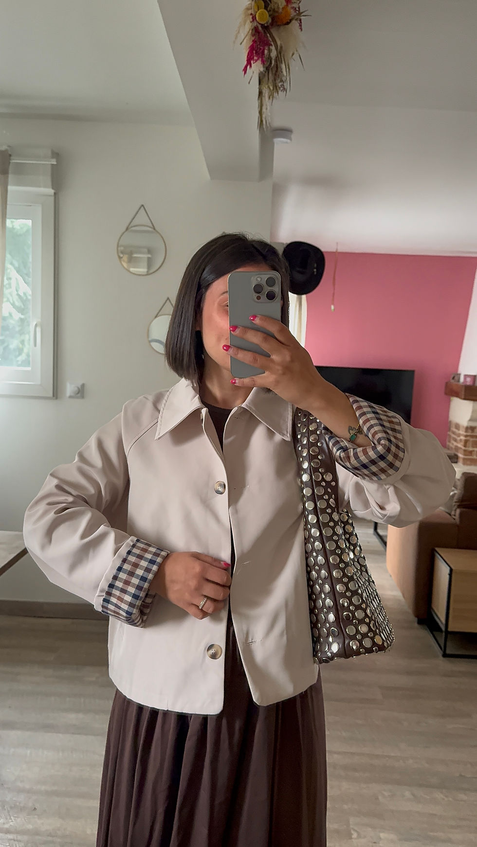 Miniature : TRENCH COURT REVERS TARTAN