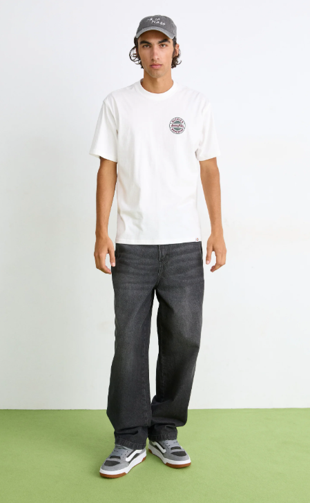 Miniature : T-SHIRT CIRCLE -BLANC