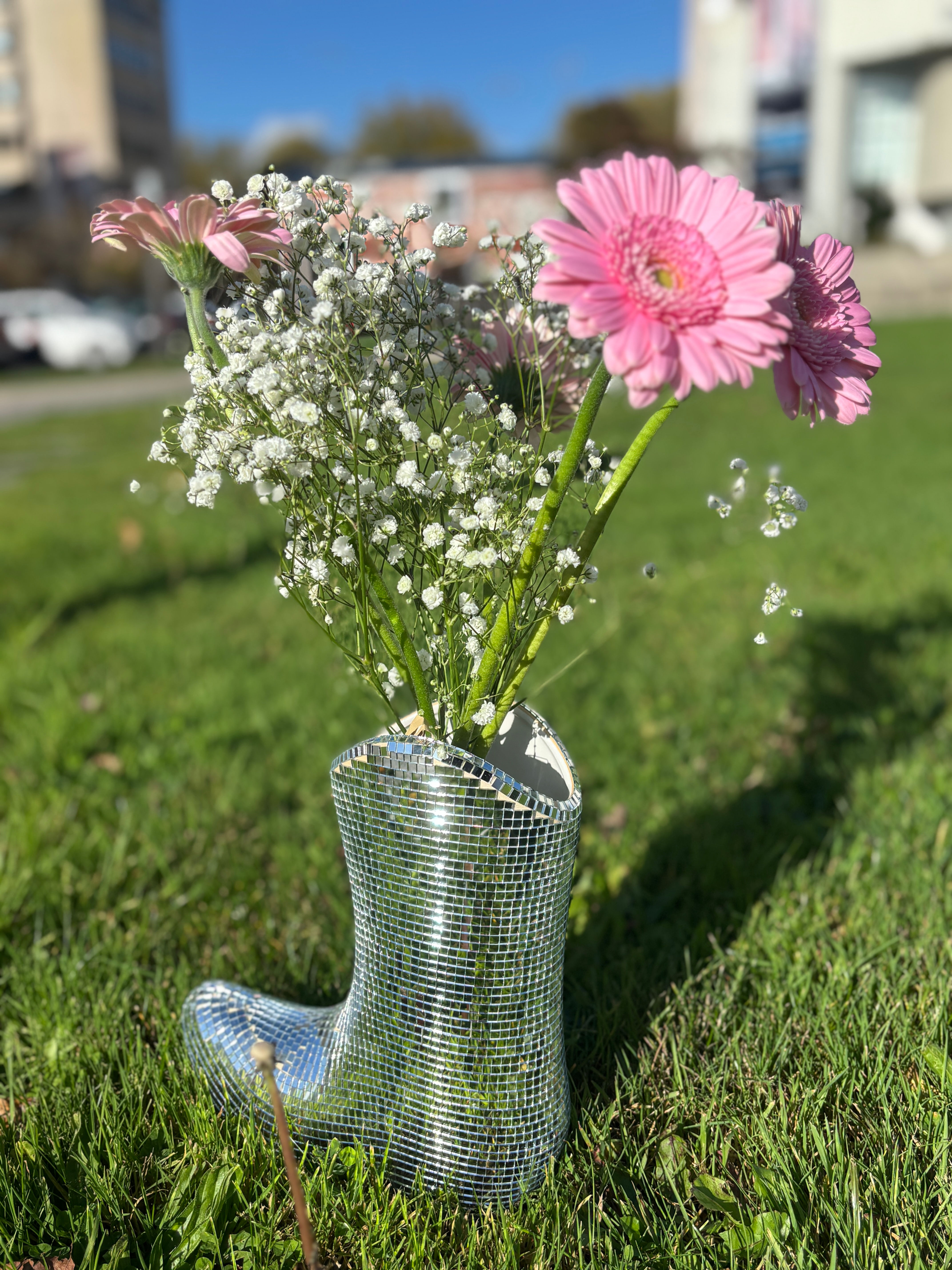 VASE SANTIAG A FACETTE