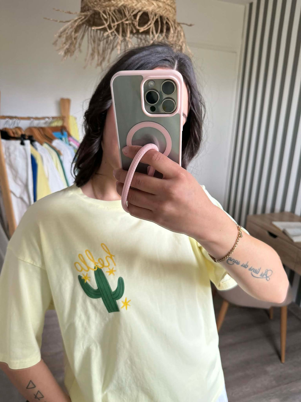 Miniature : TEE-SHIRT HELLO CACTUS