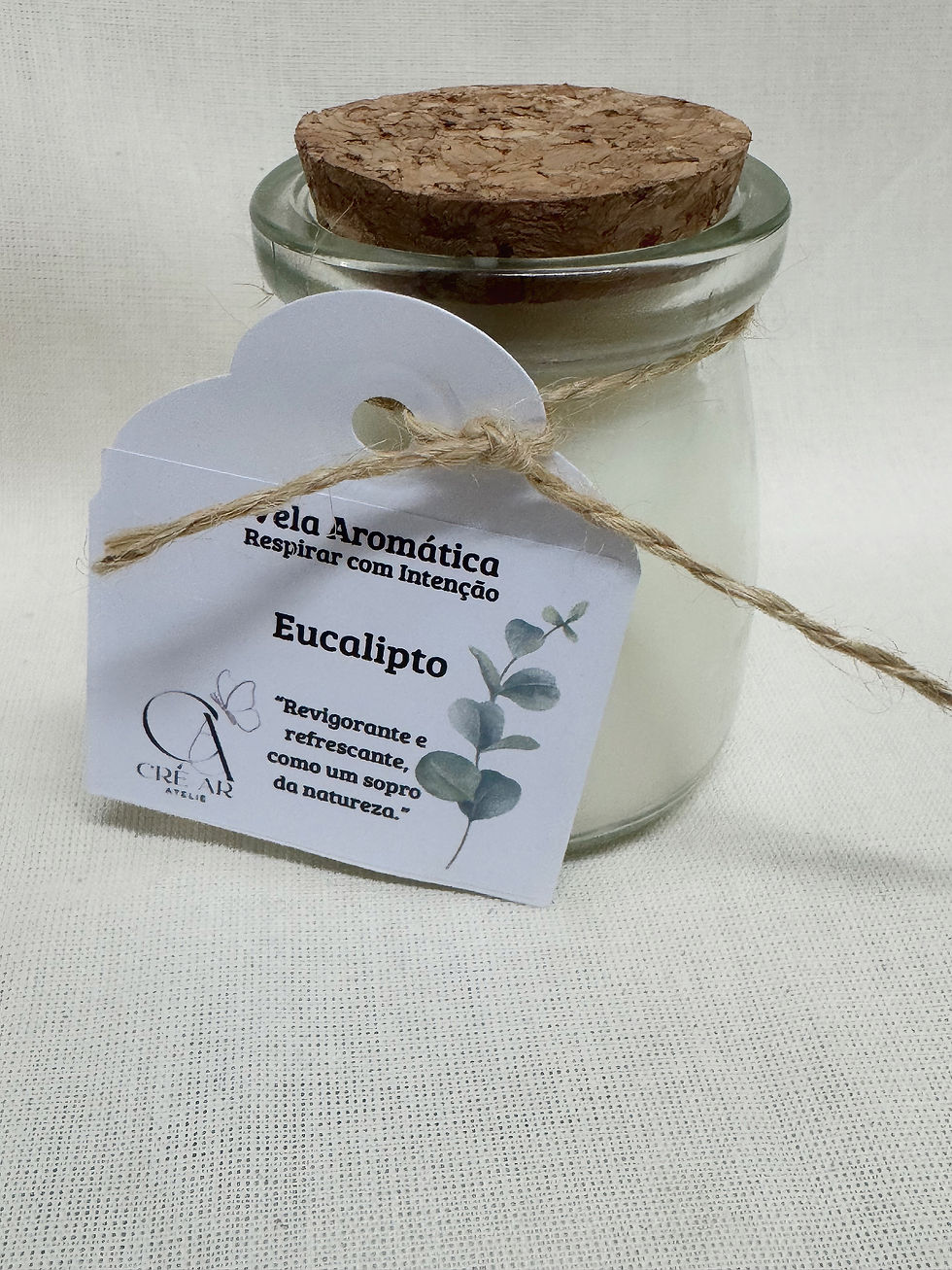 Vela Aromática Eucalipto - 80g