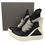 Miniatura: Rick Owens GeoBasket Oversized Eylet Black White
