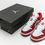 Miniature : AJ1 Low "Gym Red White"