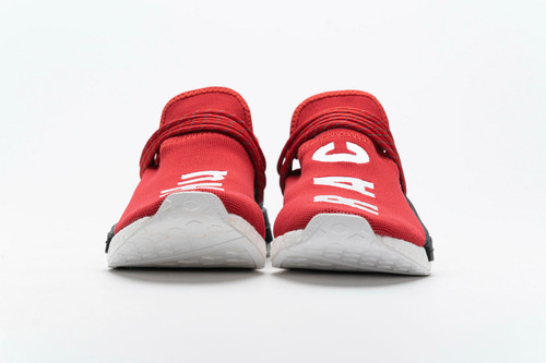 red human race shoes