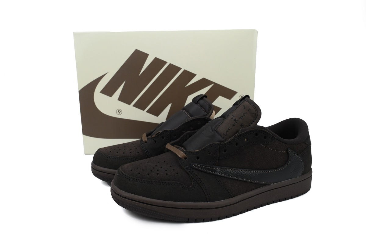 Travis Scott x AJ1 Low "Velvet Brown"