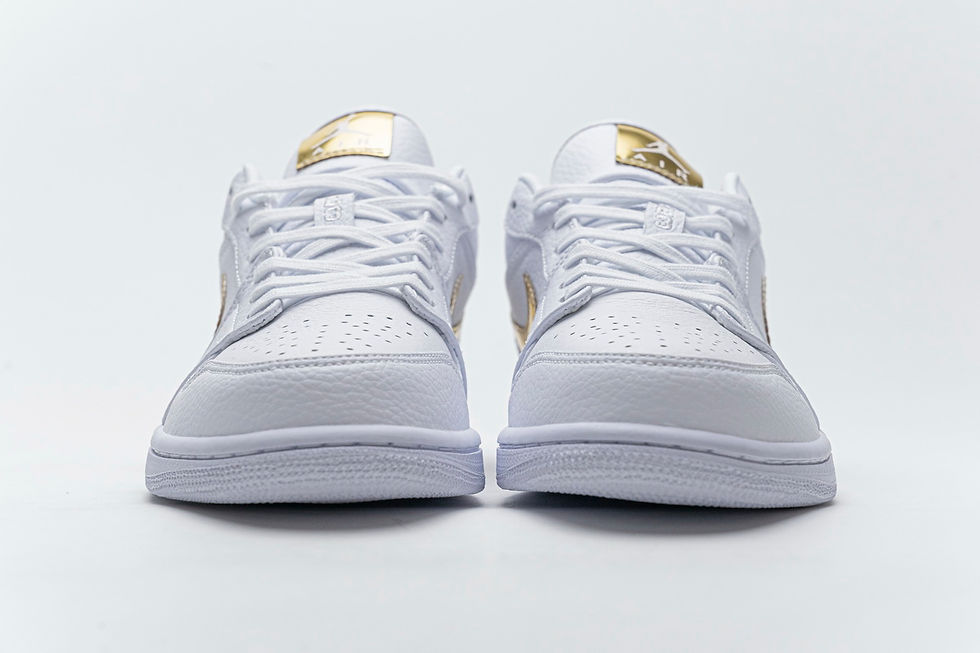 Miniatura: AJ1 Bajo “Oro Metálico Blanco”