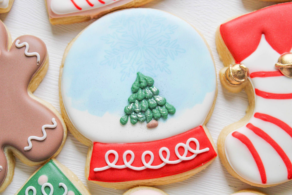 Thumbnail: 12 Assorted Christmas Cookies 