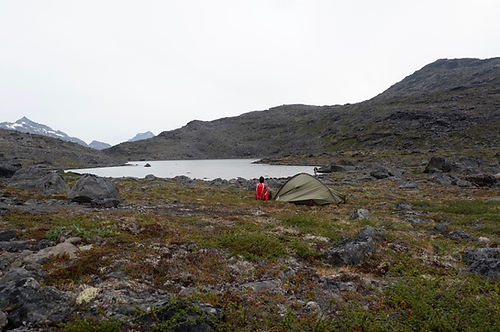 camping in greenland