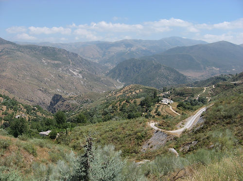 cycling mountains spain