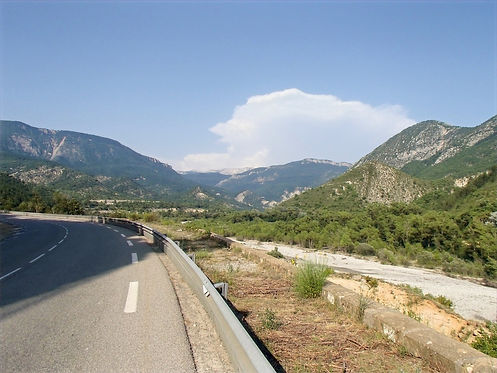 cycling in the provance