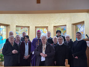 Vojni biskup Relota u posjetu sestrama na Stupu