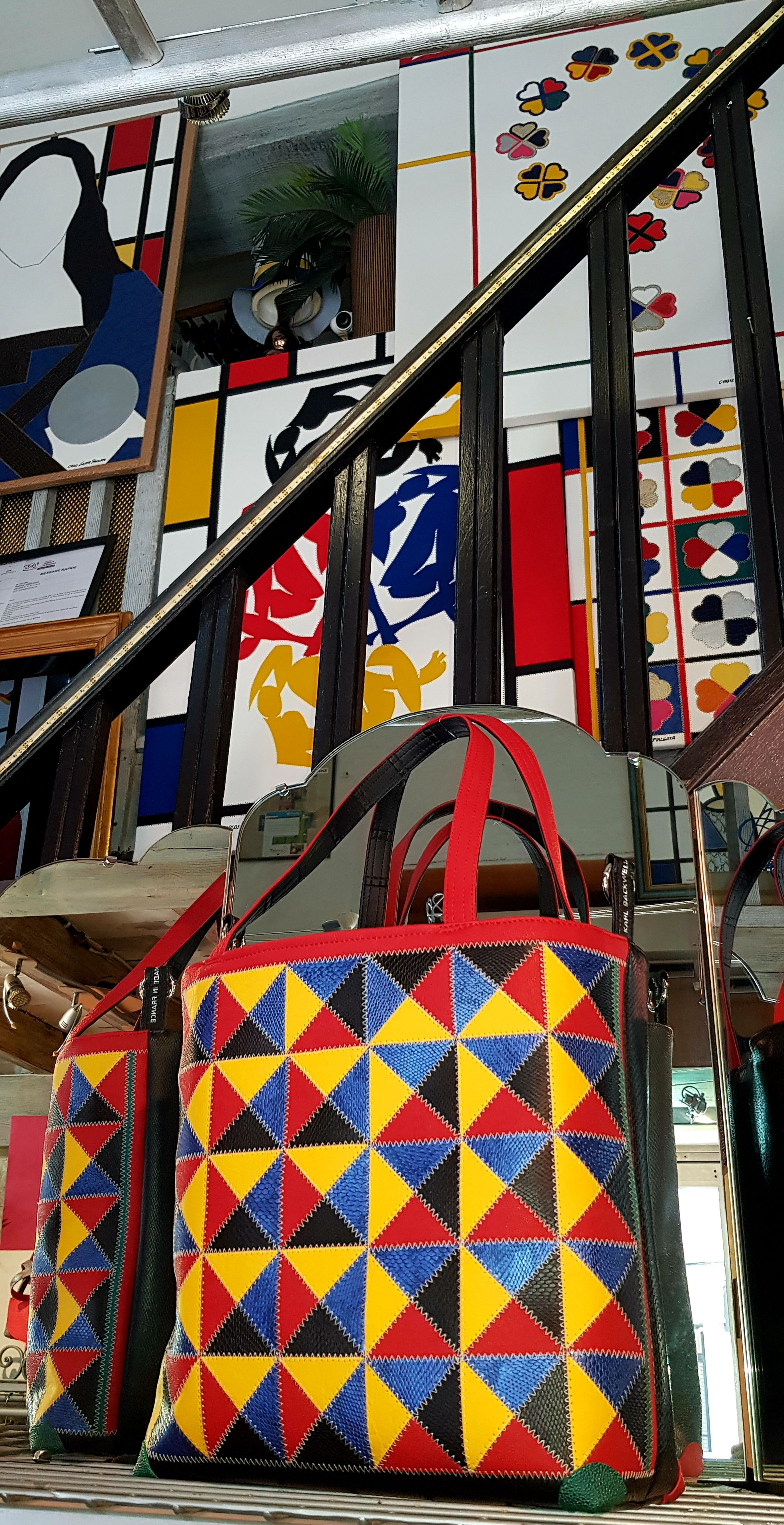 Marqueterie Couture - Sac Poches Sécurisées ® Karl Backwell