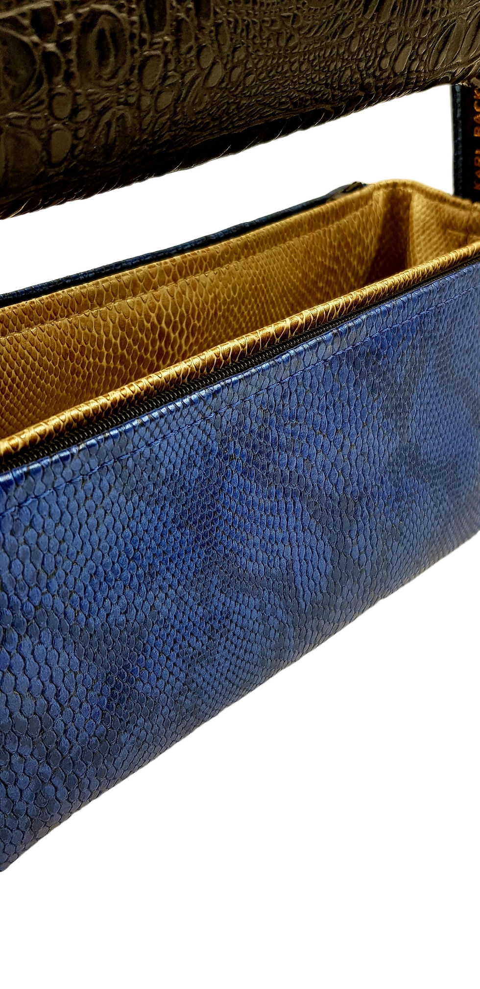 Miniature : Art Marqueterie Couture - Sac Poches Sécurisées - Réversible ® Karl Backwell