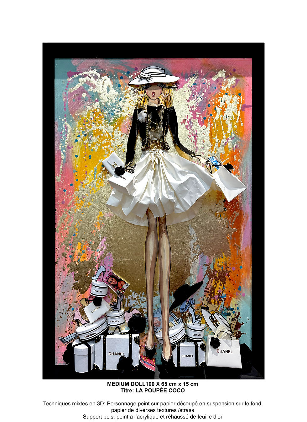 MEDIUM DOLL 100 X 65x15 cm