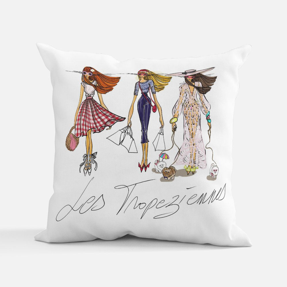 Coussin LES TROPEZIENNES