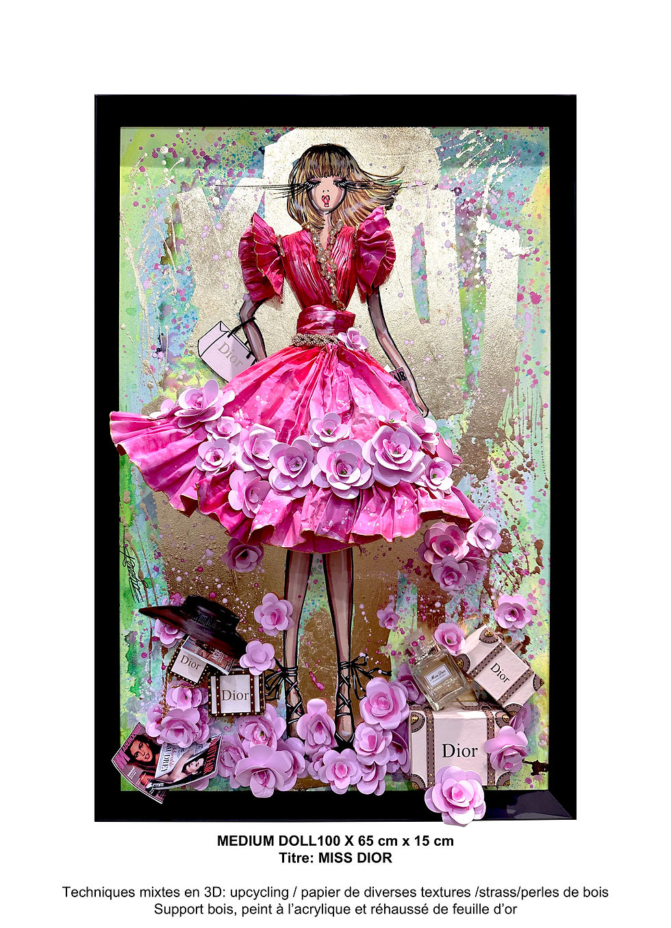 MEDIUM DOLL 100 X 65x15 cm