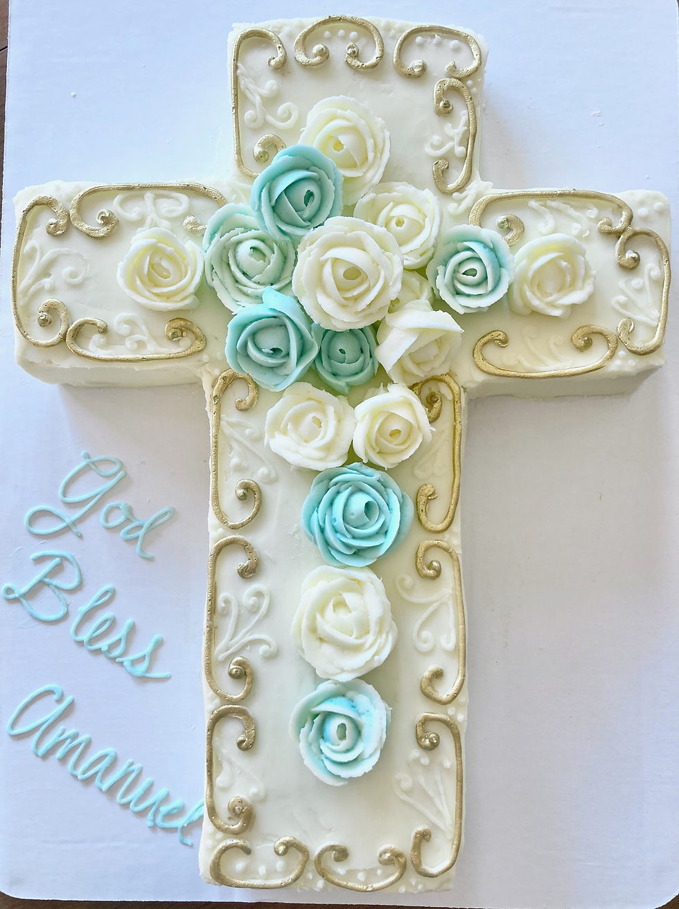 Baptism Cake